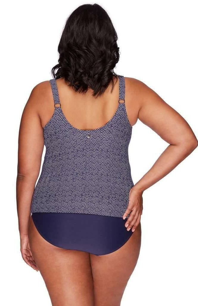 Artesands AT3721ZZ D - G Cup Tankini Plus Size.
