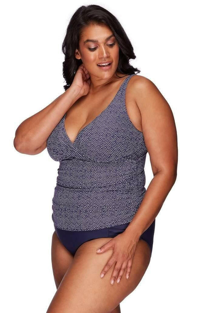 Artesands AT3721ZZ D - G Cup Tankini Plus Size.