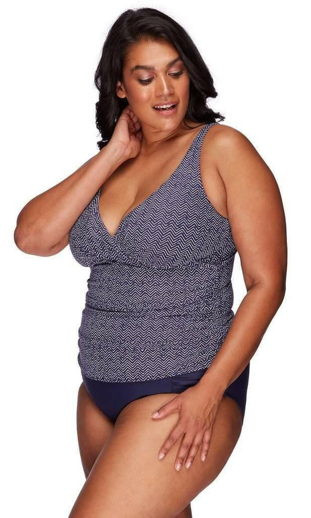 Artesands AT3721ZZ D - G Cup Tankini Plus Size.