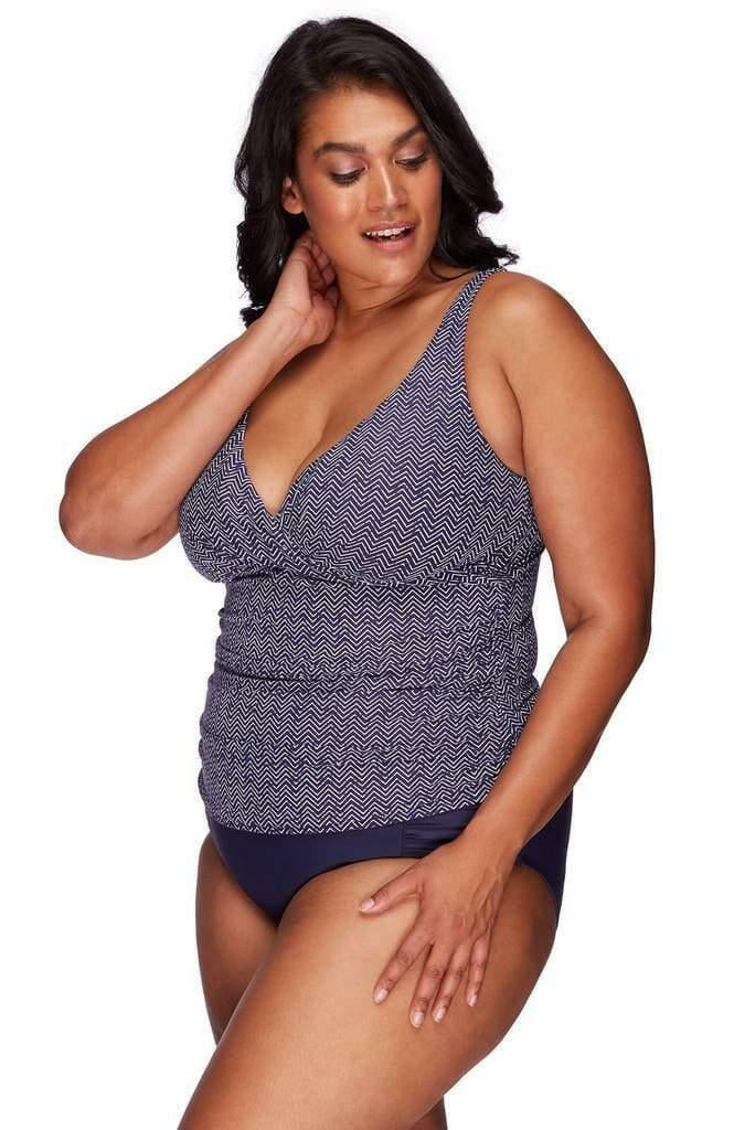 Artesands AT3721ZZ D - G Cup Tankini Plus Size.