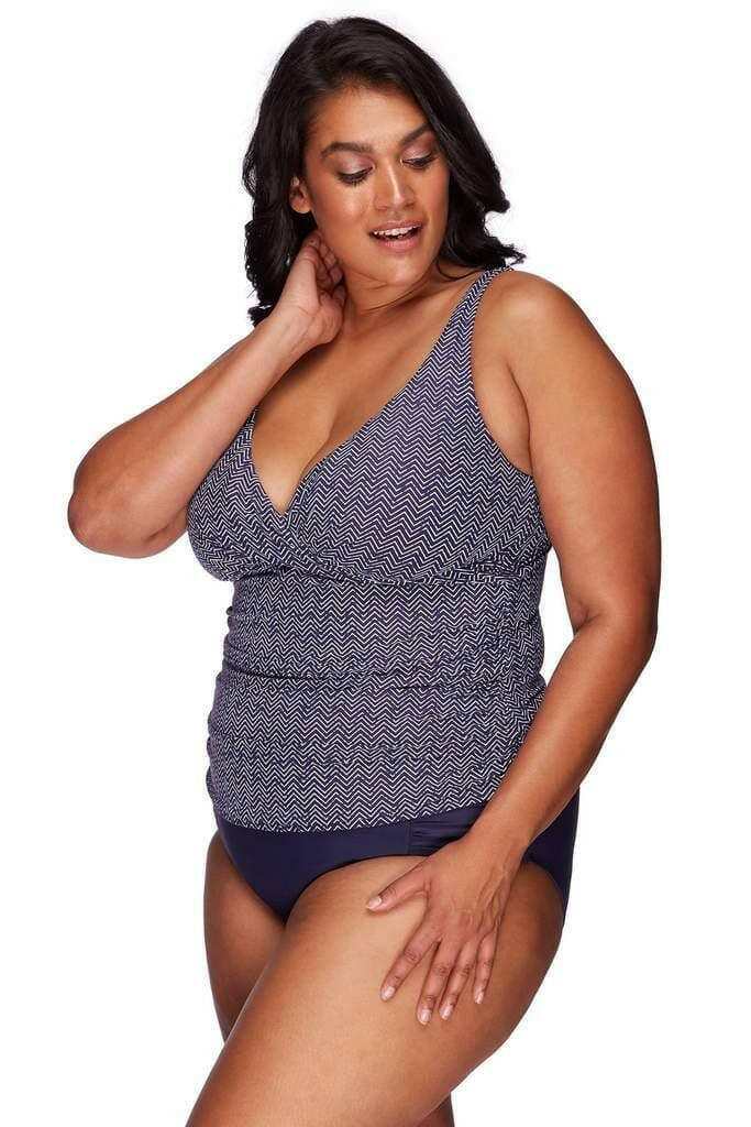 Artesands AT3721ZZ D - G Cup Tankini Plus Size.