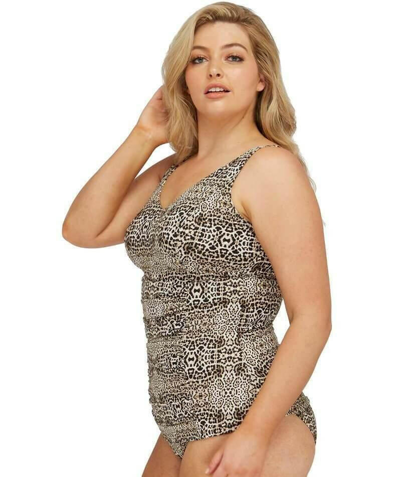 Artesands C -E Cup Tankini Leopard Print.