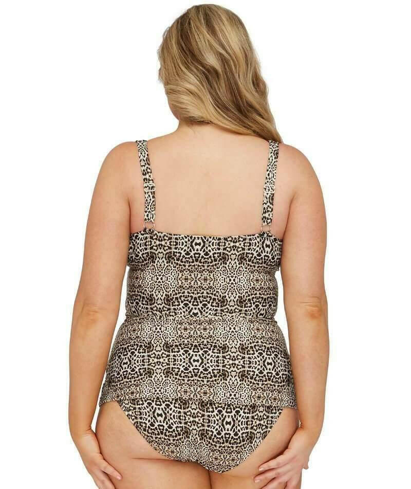 Artesands C -E Cup Tankini Leopard Print.