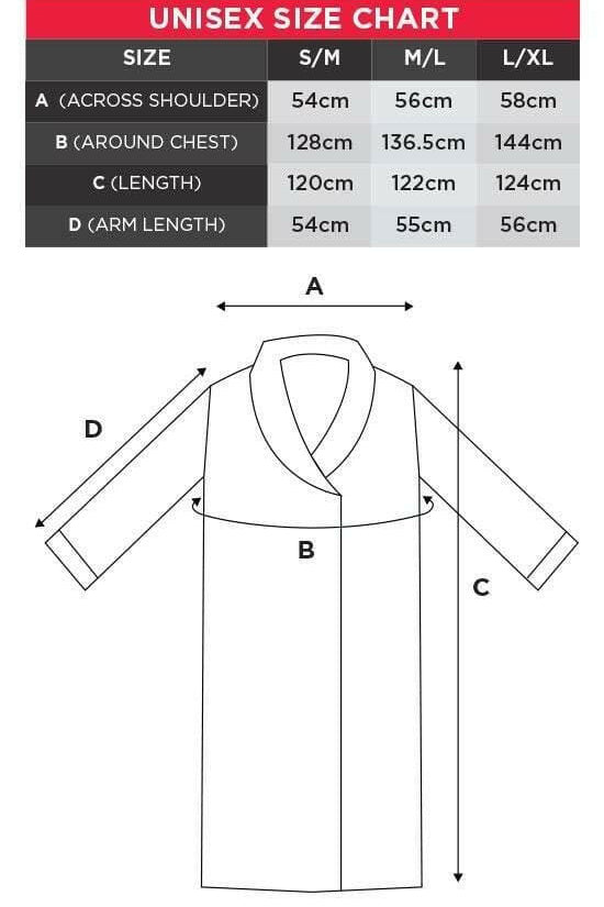 Bambury Micro Plush Bath Robe.