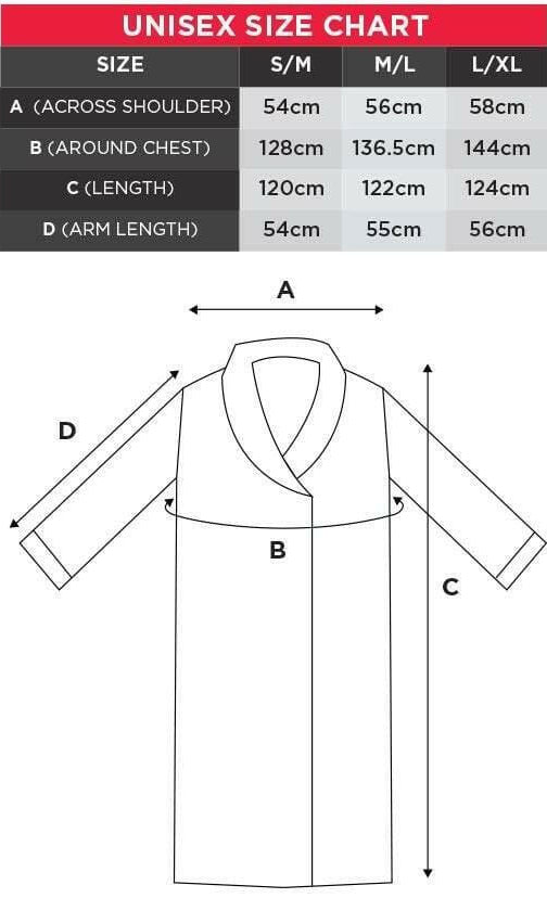 Bambury Micro Plush Bath Robe.