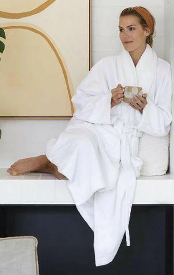 Bambury Micro Plush Bath Robe.