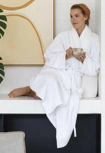 Bambury Micro Plush Bath Robe.