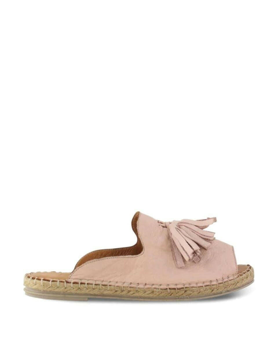 Bueno Keilor Cameo 20WJ0311 Plain Espadrillas Leather Shoes.