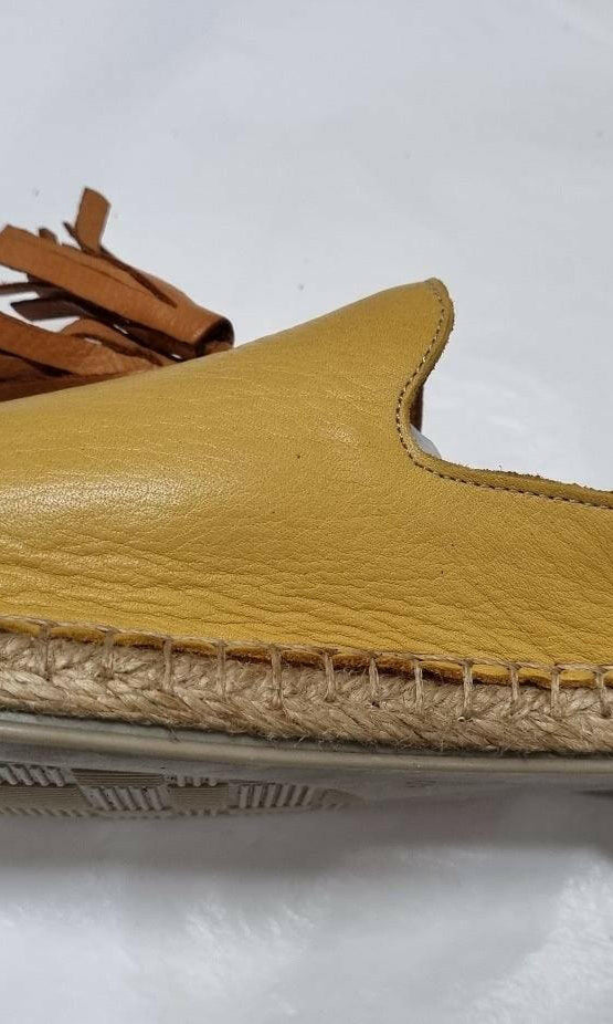 Bueno Rogue Noche Coconut 20WJ0311 Plain Espadrillas Leather Shoes.