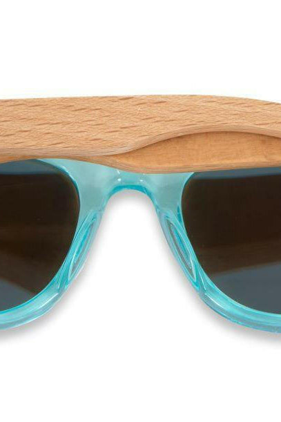 Chanj Kids Sunglasses Blueys Sustainable Sunglasses Handcrafted FSC Wood.