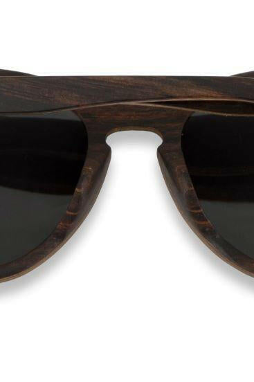 Chanj Sunglasses Balmoral Sustainable Sunglasses Handcrafted FSC Wood.
