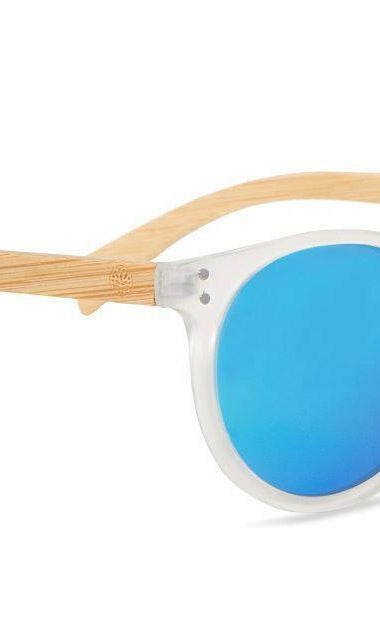 Chanj Sunglasses Dolphin 400+ Polarised Sustainable Handcrafted FSC Wood.