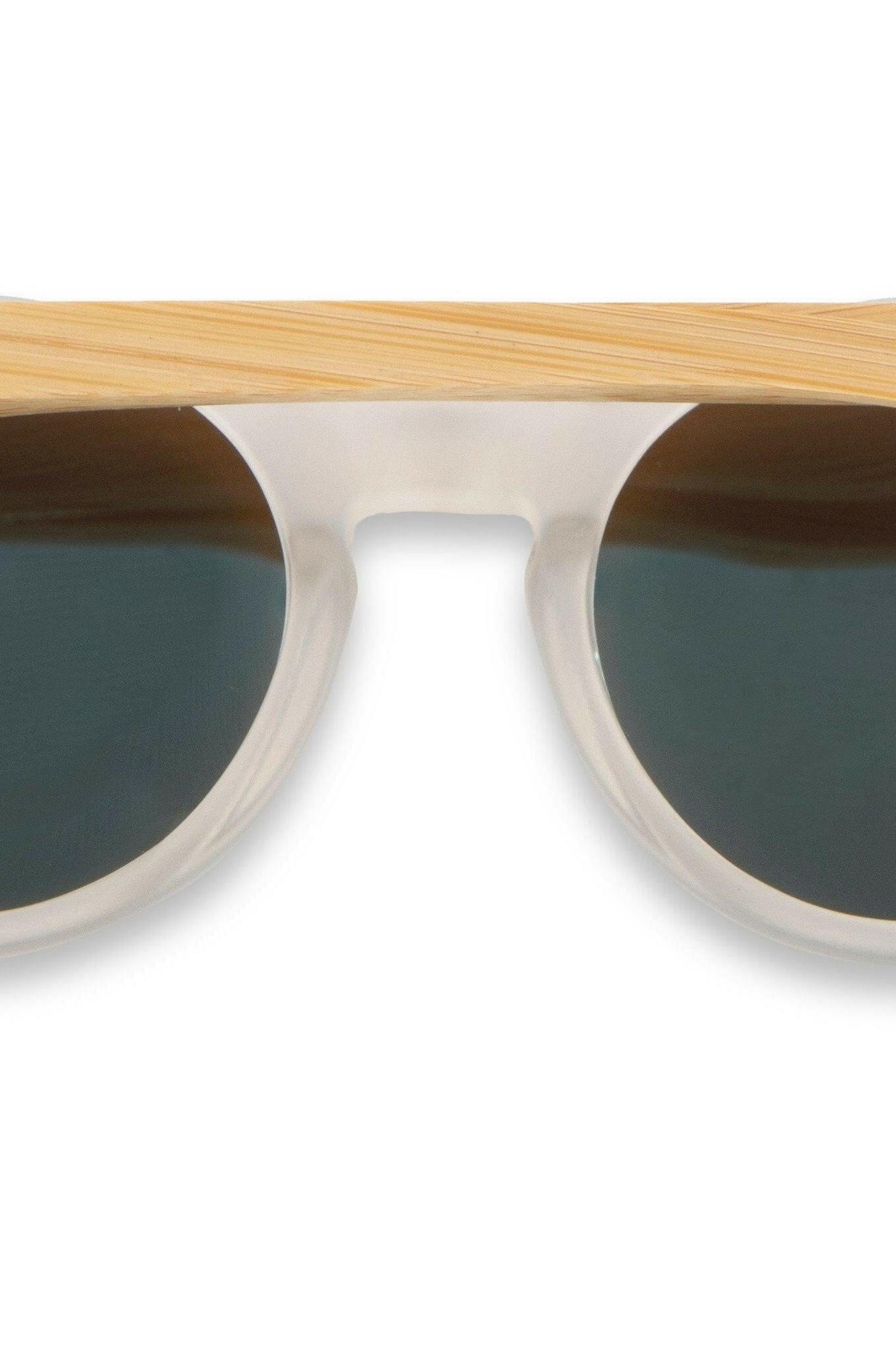 Chanj Sunglasses Dolphin 400+ Polarised Sustainable Handcrafted FSC Wood.
