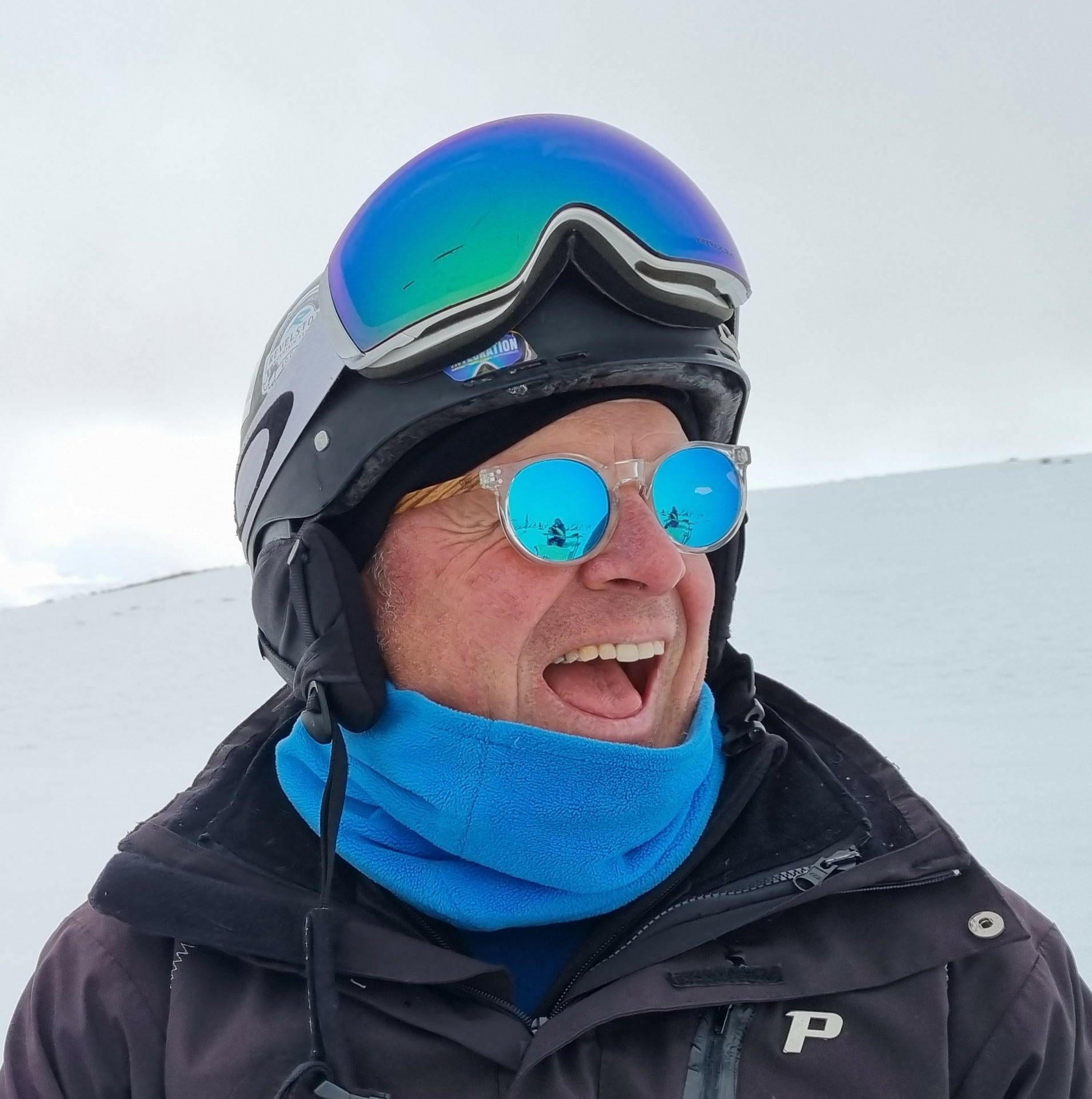 Chanj Sunglasses Dolphin 400+ Polarised Sustainable Handcrafted FSC Wood.