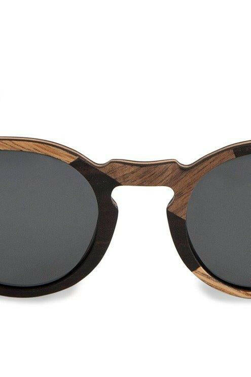 Chanj Sunglasses Manly Rosewood Birch Sustainable Handcrafted FSC Wood.