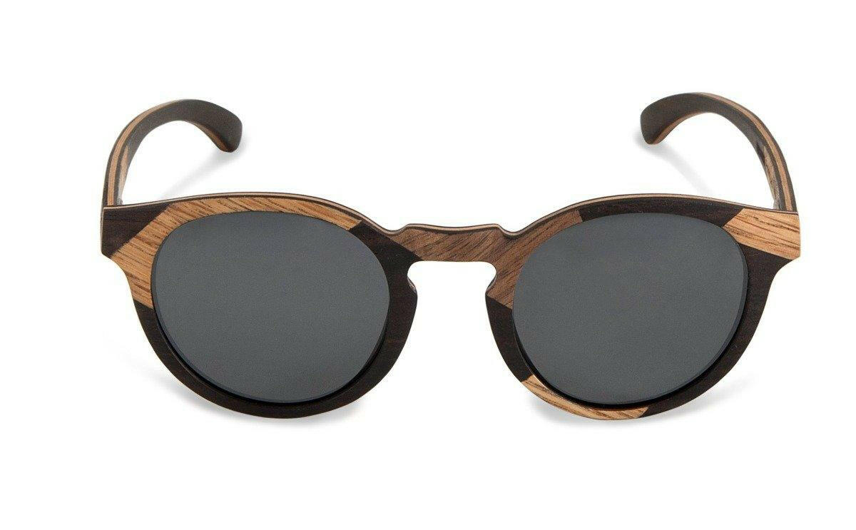 Chanj Sunglasses Manly Rosewood Birch Sustainable Handcrafted FSC Wood.