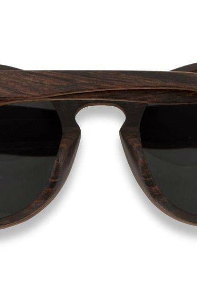 Chanj Sunglasses Noosa Sustainable Sunglasses Handcrafted FSC Wood.