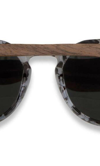Chanj Sunglasses Pearl Sustainable Sunglasses Handcrafted FSC Wood.