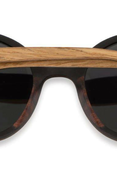 Chanj Sunglasses Tamarama Sustainable Sunglasses Handcrafted FSC Wood.