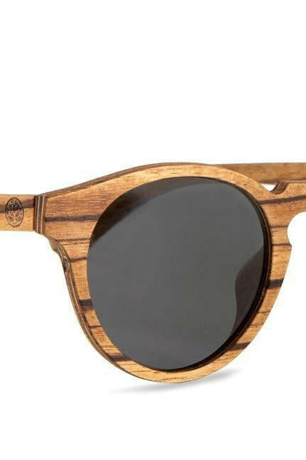 Chanj Sunglasses Whitehaven Sustainable Sunglasses Handcrafted FSC Wood.