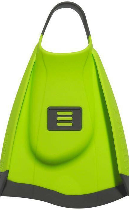 DMC Fins ELITE Max Fluro Green Double Rail - Swim Fins.