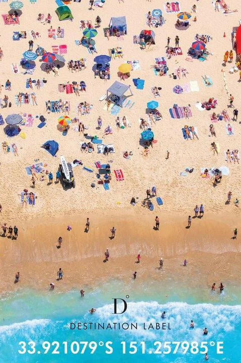 Destinations Label Aussie Ocean Tote Bag.