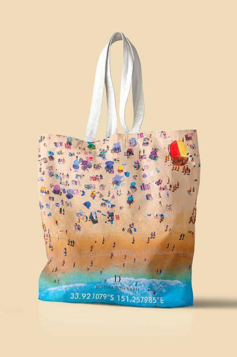 Destinations Label Aussie Ocean Tote Bag.