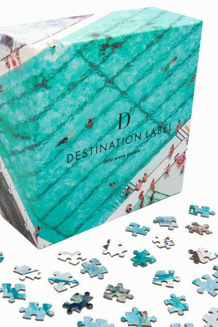 Destination Label Bondi Beach-Icebergs Summer 1000pc Puzzle.