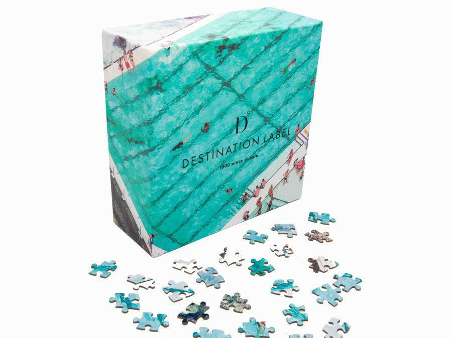 Destination Label Bondi Beach-Icebergs Summer 1000pc Puzzle.
