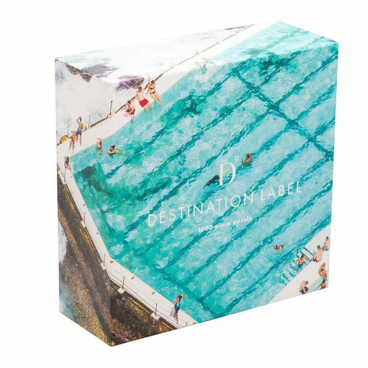 Destination Label Bondi Beach-Icebergs Summer 1000pc Puzzle.