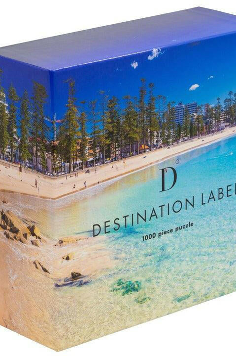 Destination Label Manly Blues 1000pc Puzzle.