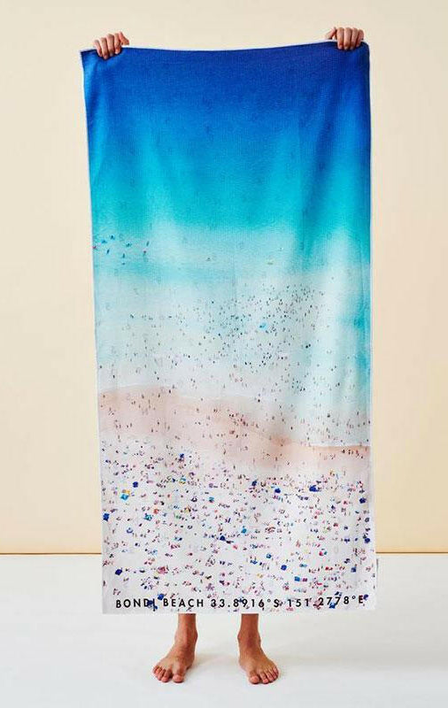 Destination Towels - Bondi Layers sand free beach towel.