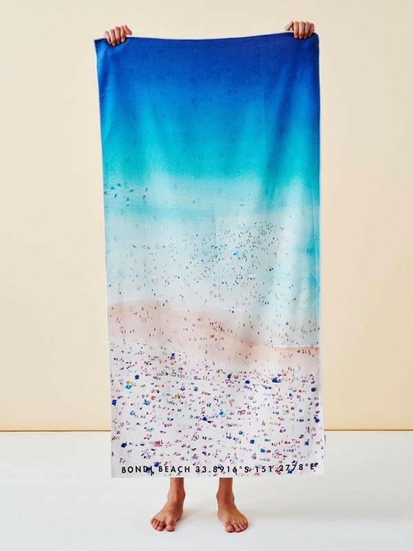 Destination Towels - Bondi Layers sand free beach towel.