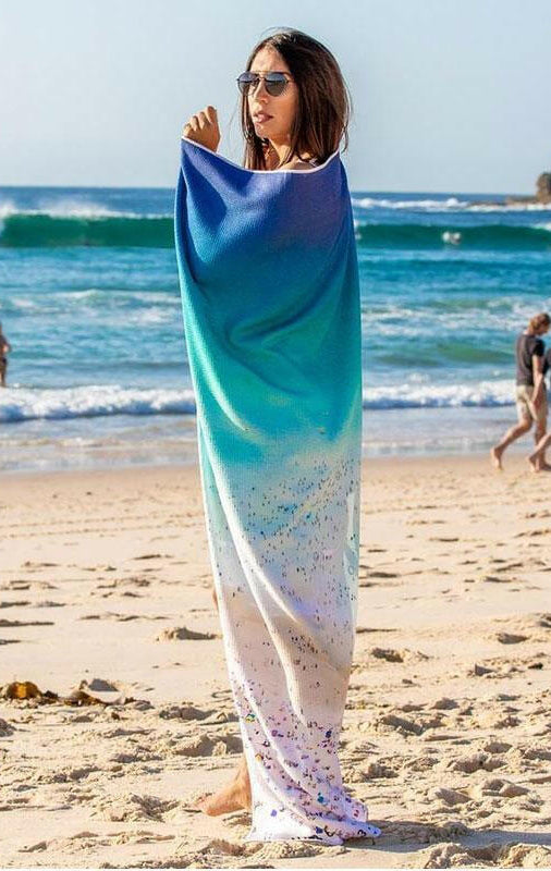 Destination Towels - Bondi Layers sand free beach towel.