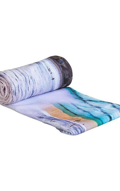 Destination Towels - Glass Half Full sand free beach towel.