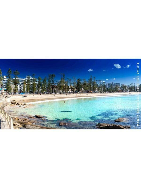 Destination Towels - Manly Moments sand free beach towel.