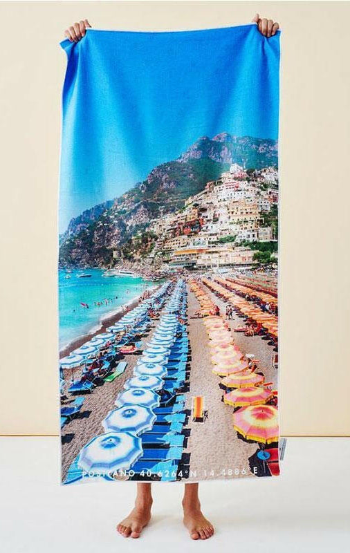Destination Towels - Positano Summer sand free beach towel.