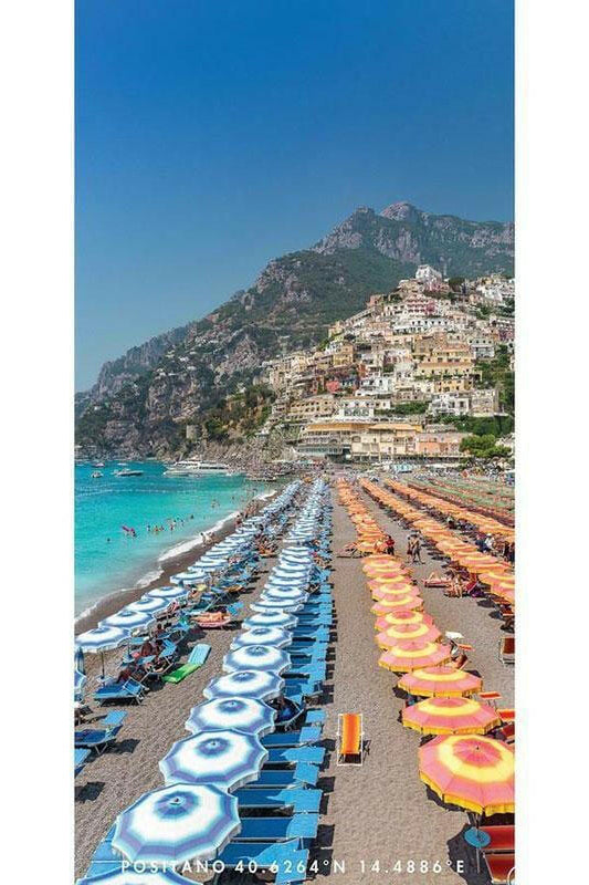 Destination Towels - Positano Summer sand free beach towel.