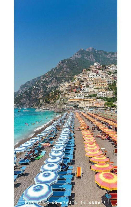 Destination Towels - Positano Summer sand free beach towel.