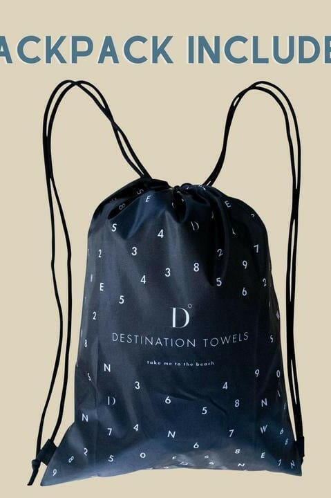 Destination Towels - Shelly Summer sand free beach towel.