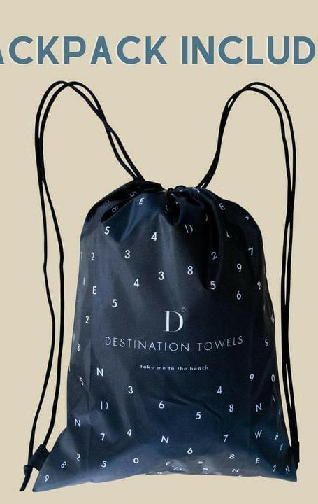Destination Towels - Shelly Summer sand free beach towel.