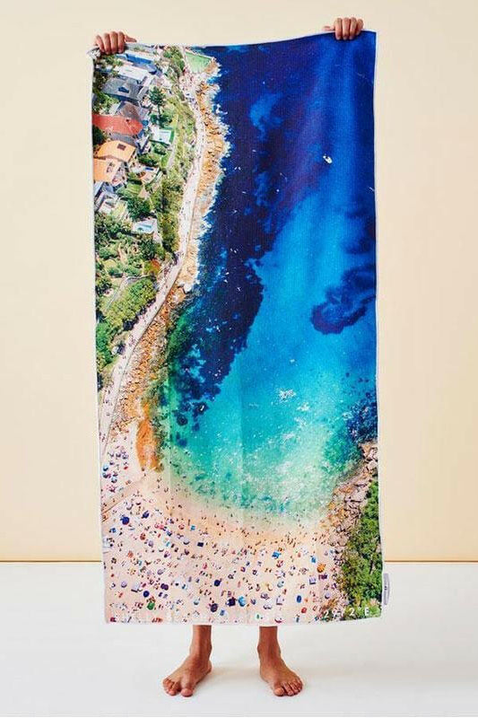 Destination Towels - Shelly Summer sand free beach towel.