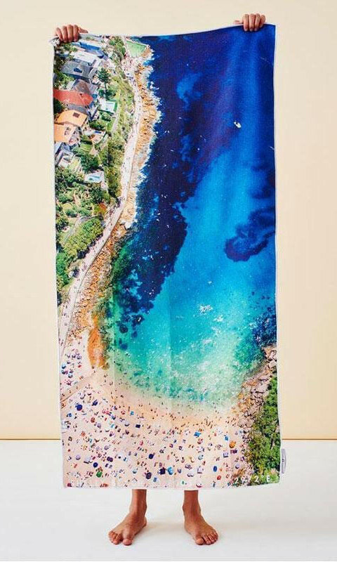 Destination Towels - Shelly Summer sand free beach towel.