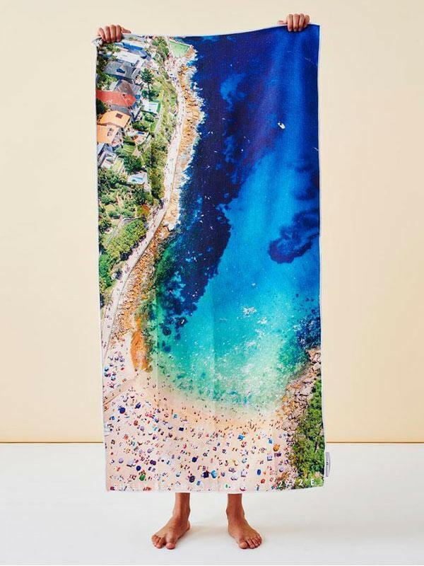 Destination Towels - Shelly Summer sand free beach towel.