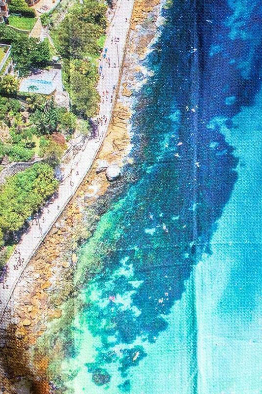 Destination Towels - Shelly Summer sand free beach towel.