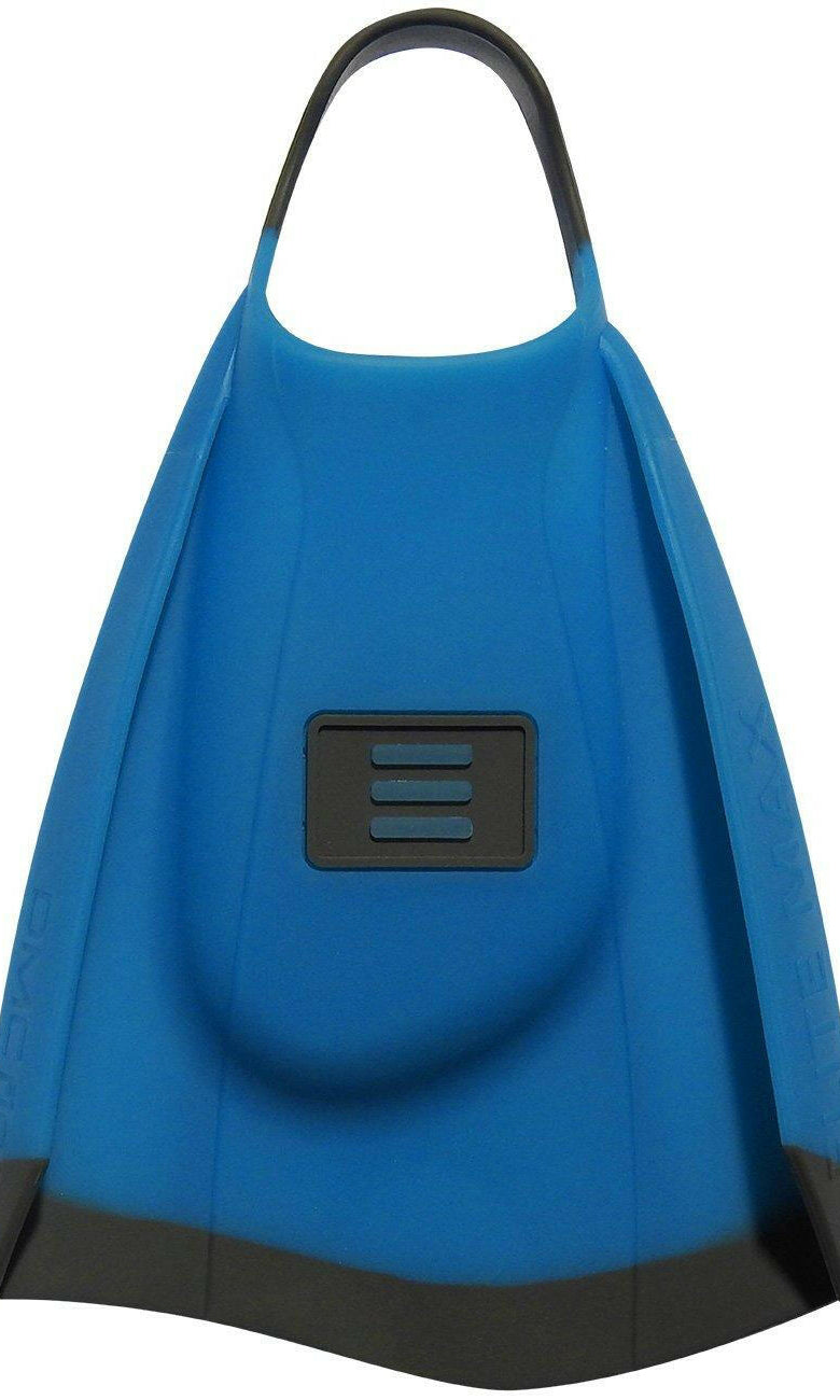 DMC Swim Fins Elite Max - Double Rail Blue Charcoal.