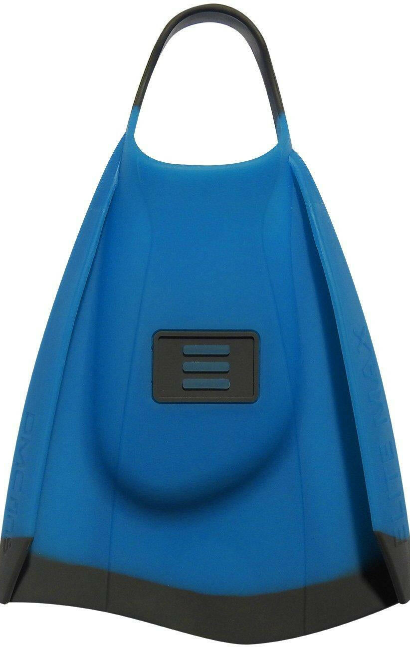 DMC Swim Fins Elite Max - Double Rail Blue Charcoal.