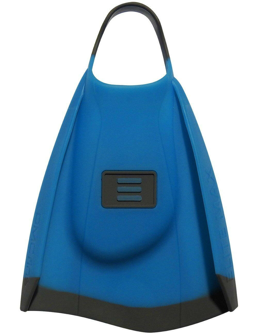 DMC Swim Fins Elite Max - Double Rail Blue Charcoal.