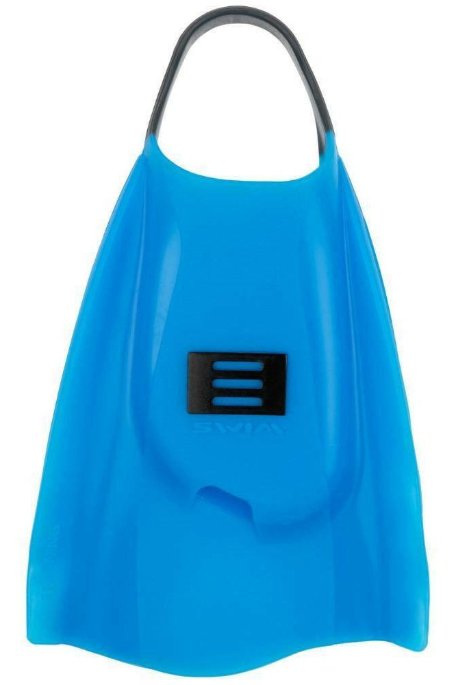 DMC FINS Elite Double Rail Blue-Charcoal Strap.