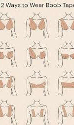 Gone Bra The Ultimate Breast Lift Medical Tape.